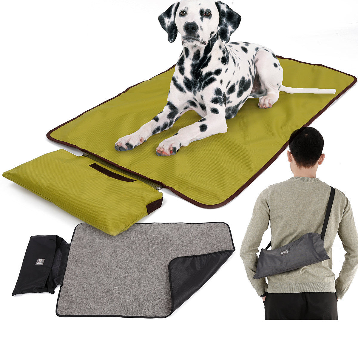 Folding and Portable Pet Blanket Waterproof Warmth Dog Cat Products